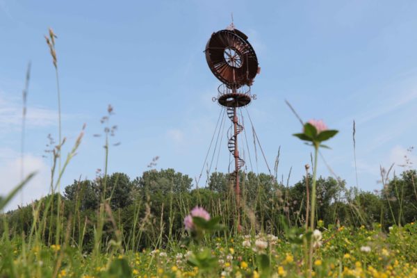 L’éolienne du Parc du Moulin à Tan © Service communication ville de Sens