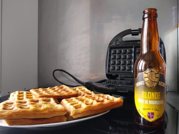 Ma recette de gaufres à la bière Thomas Becket