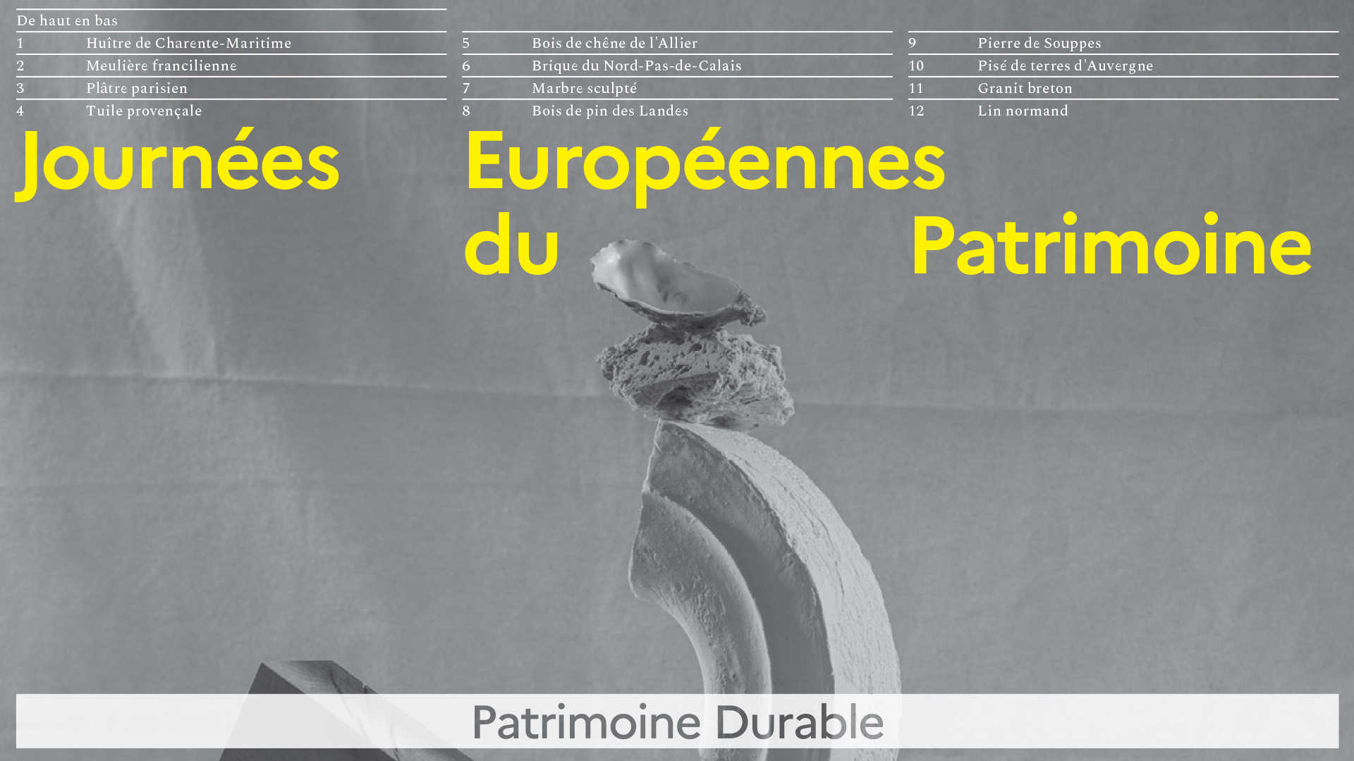 Journées européennes du patrimoine