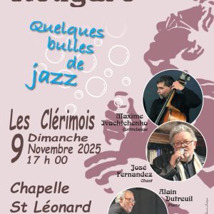 Concert « Monsieur Nougaro, quelques bulles de jazz »