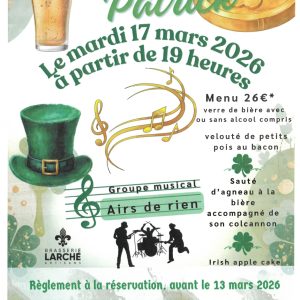 Soirée Saint-Patrick