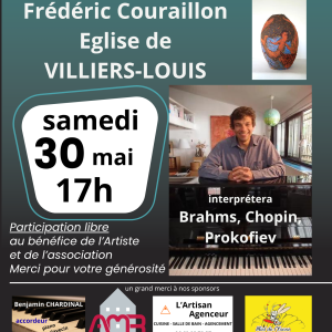 Récital de piano de Frédéric Couraillon