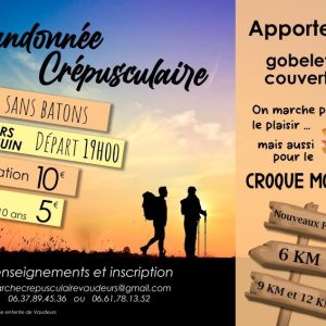 Randonnée crépusculaire