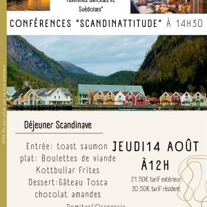 Déjeuner Scandinave et conférences « Scandinattitude »