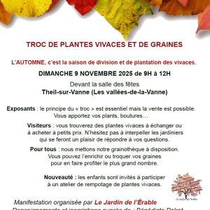 Troc de plantes vivaces et de graines