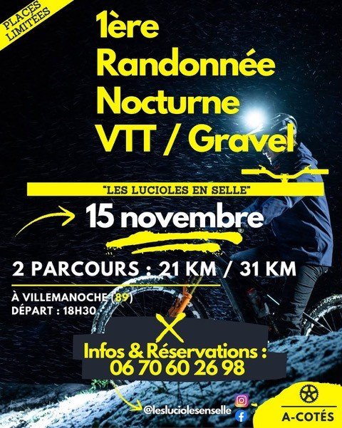 15.11-Randonnée nocturne Villemanoche