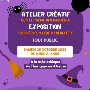 Atelier créatif : Sorcières, mythe ou réalité ?
