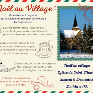 Marché de Noël / Saint-Maurice-aux-Riches-Hommes