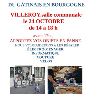 Repair Café du Gâtinais en Bourgogne