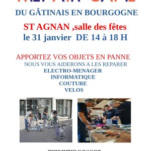 Repair Café du Gâtinais en Bourgogne