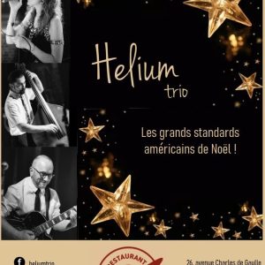 Concert jazz de Noël Hélium Trio