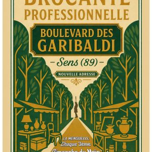 Brocante professionnelle mensuelle