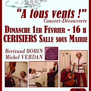 « À tous vents ! » Concert-Découverte