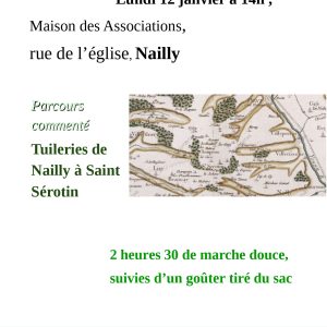 Parcours commenté : Tuileries de Nailly à Saint-Sérotin