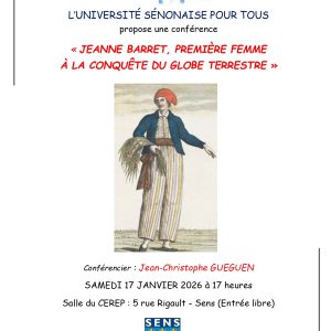 Jeanne Barret, première femme à la conquête du globe terrestre