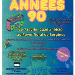 Soirée années 90
