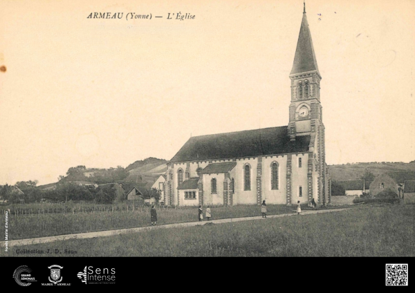 Armeau l'église