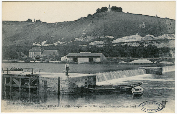 Paron, Yonne et ermitage saint Bond