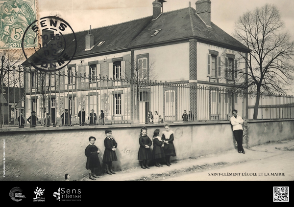 Saint-Clement - L’ecole et la Mairie