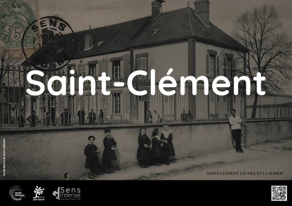 Saint-Clément - L'Ecole et la Mairie