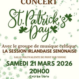 Concert de Saint-Patrick&rsquo;s Day