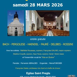 Concert « Musiques sacrées »