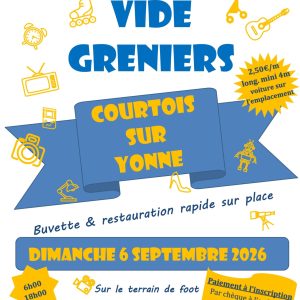 Vide-greniers / Courtois-sur-Yonne