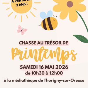 Chasse aux trésors de printemps