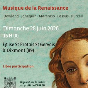 Concert du Quatuor vocal Marenzio