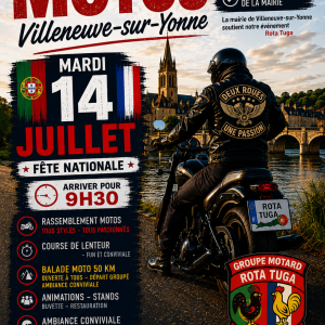 Rassemblement de motos