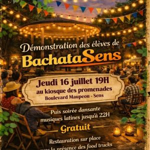 Démonstration des élèves de BachataSens