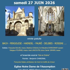 Concert « Musiques sacrées »