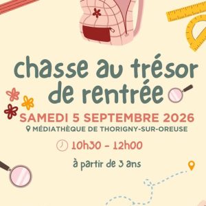 Chasse au trésor de rentrée