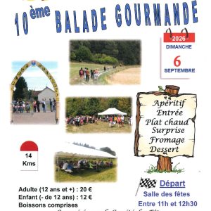 10ème balade gourmande