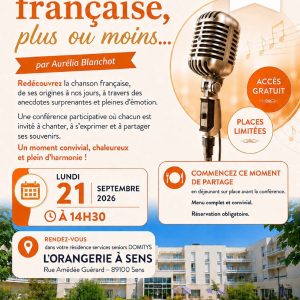 La chanson française plus ou moins par Aurélia Blanchot