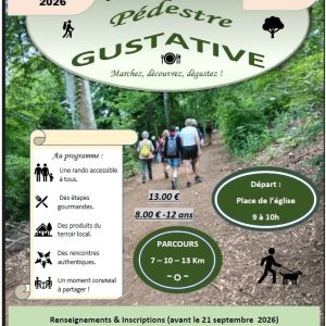 Rando pédestre gustative
