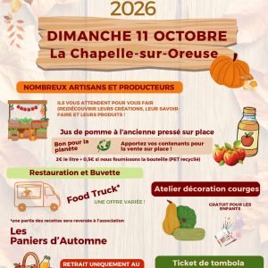 Marché d&rsquo;automne