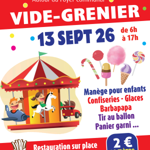 Vide-greniers / Villeneuve-la-Dondagre