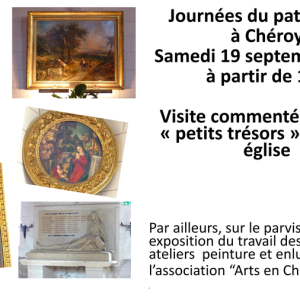Visite guidée et exposition – Journées Européennes du Patrimoine