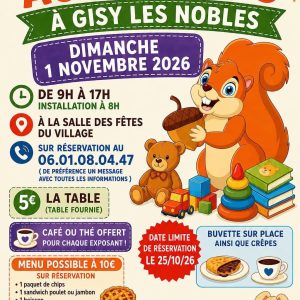 Bourse aux jouets