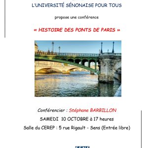 Histoire des ponts de Paris