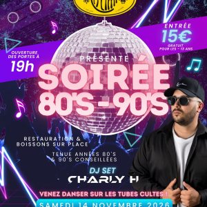 Soirée années 80-90