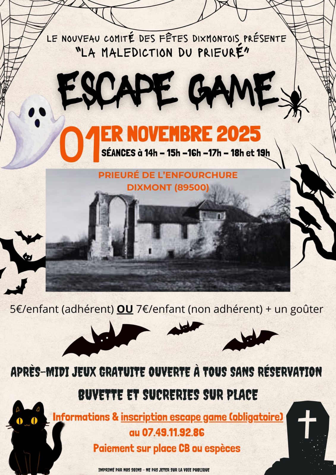 01.11-Escape game Dixmont © Mairie de Dixmont