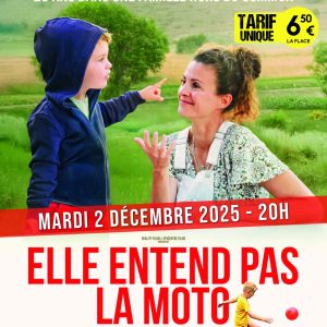 Elle n’entend pas la moto