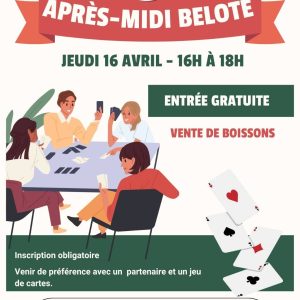 Après-midi belote