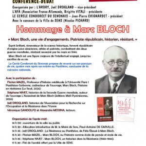 Hommage à Marc BLOCH