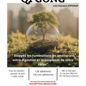 Stage vacances Qi Gong