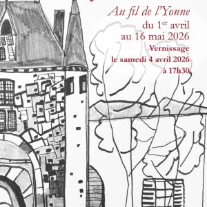 Vernissage de l&rsquo;exposition « Au fil de l’Yonne » de Justine Bonvarlet
