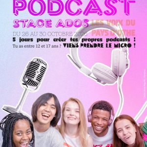 Stage ados : création de podcast