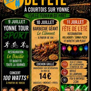 3 jours de fête